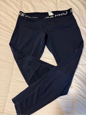 Nike Dark Navy Performance Leggings